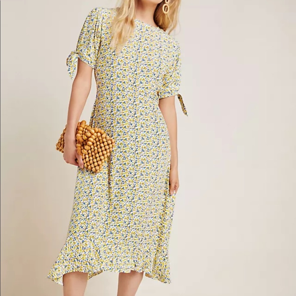 Faithfull the Brand Emilia Floral Midi Dress